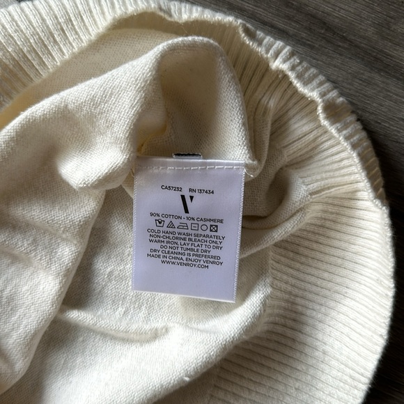 Venroy cotton cashmere blend sweater - Picture 5 of 7